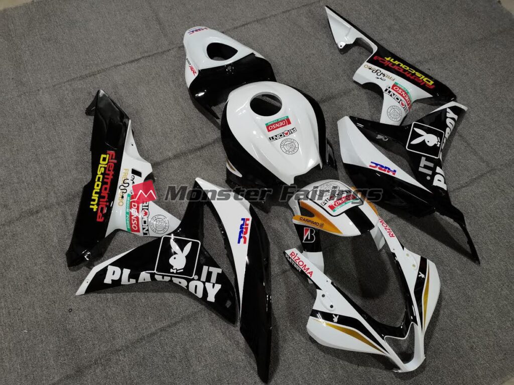 Playboy Style ABS fairings for Honda CBR600RR 2007 - 2008 - premium OEM fit kit by Monster Fairings