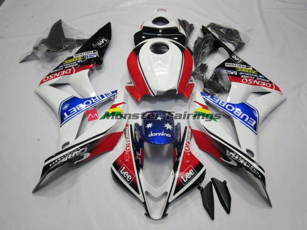 Honda CBR600RR 2007 - 2008 EuroBet ABS fairings - custom motorcycle bodywork kit by Monster Fairings