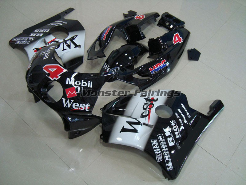 Honda CBR250RR 1990 - 1998 West Mobil ABS fairings - custom motorcycle bodywork kit by Monster Fairings