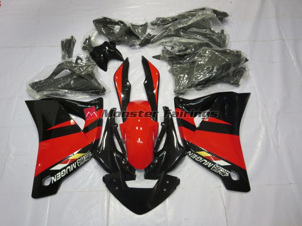 Honda CBR250RR 2011 - 2014 Red and Black ABS fairings - custom motorcycle bodywork kit by Monster Fairings