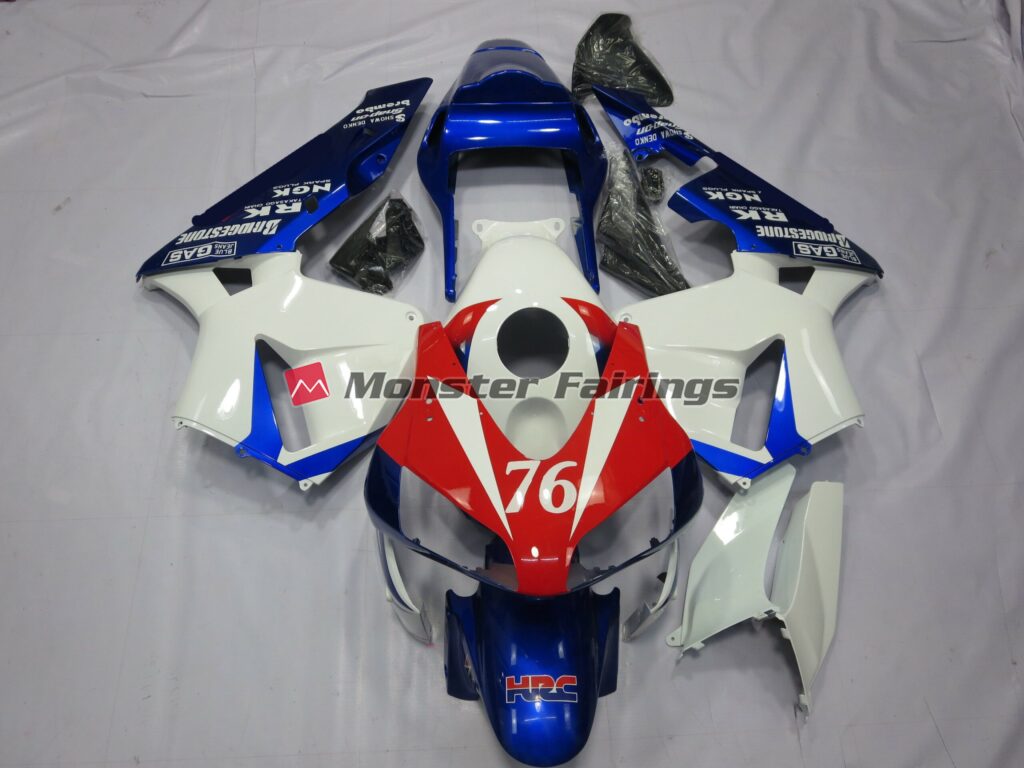 Honda CBR600RR 2003 - 2004 76 ABS fairings - custom motorcycle bodywork kit by Monster Fairings