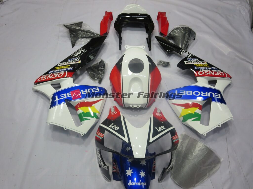 Honda CBR600RR 2003 - 2004 EuroBet ABS fairings - custom motorcycle bodywork kit by Monster Fairings