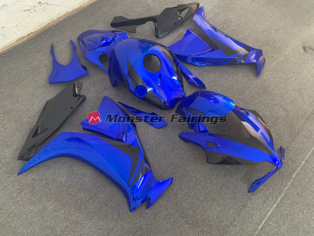 Honda CBR1000RR custom ABS fairings 2012 - 2016 in Deep Blue - durable replacement kit, Monster Fairings