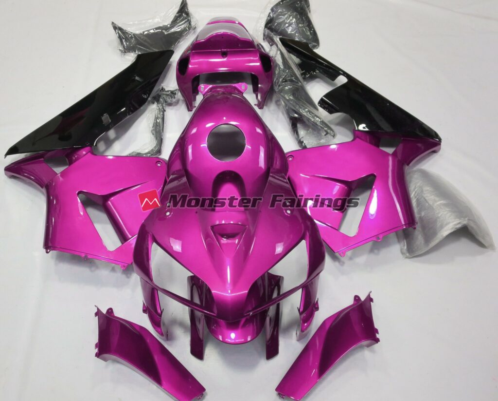 Honda CBR600RR 2005 - 2006 Hot Pink CBR Style ABS fairings - custom motorcycle bodywork kit by Monster Fairings
