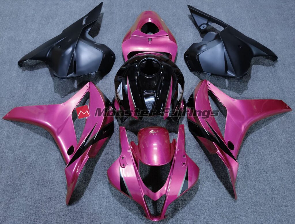 Honda CBR600RR 2009 - 2012 Candy Pink ABS fairings - custom motorcycle bodywork kit by Monster Fairings