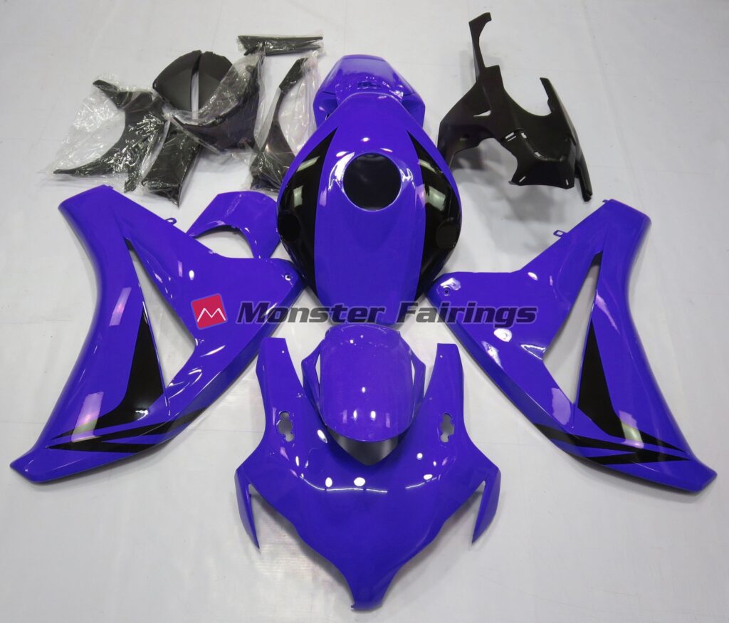 Honda CBR1000RR 2008 - 2011 Gloss Purple OEM Style ABS fairings - custom motorcycle bodywork kit by Monster Fairings