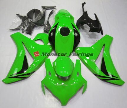 Honda CBR1000RR 2008 - 2011 Gloss Green OEM Style ABS fairings - custom motorcycle bodywork kit by Monster Fairings
