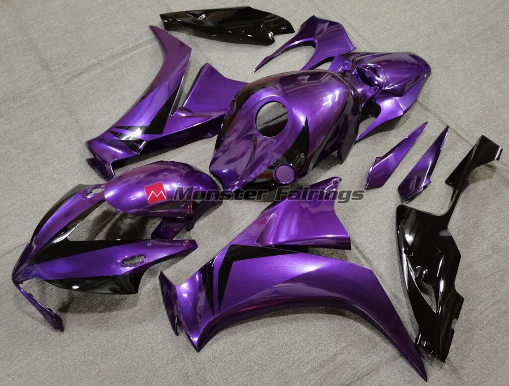 Purple with Black Style ABS fairings for Honda CBR1000RR 2012 - 2016 - premium OEM fit kit by Monster Fairings