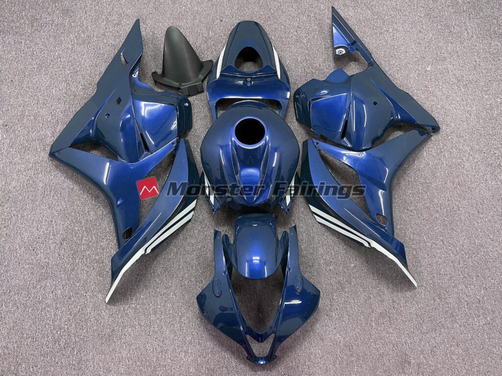 Honda CBR600RR 2009 - 2012 Dark Blue ABS fairings - custom motorcycle bodywork kit by Monster Fairings