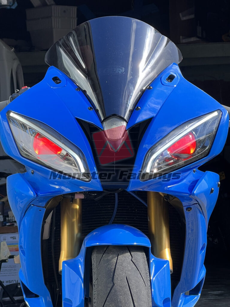 Yamaha R6 2006 - 2007 ABS fairings, Baby Blue - high - quality motorcycle kit by Monster Fairings