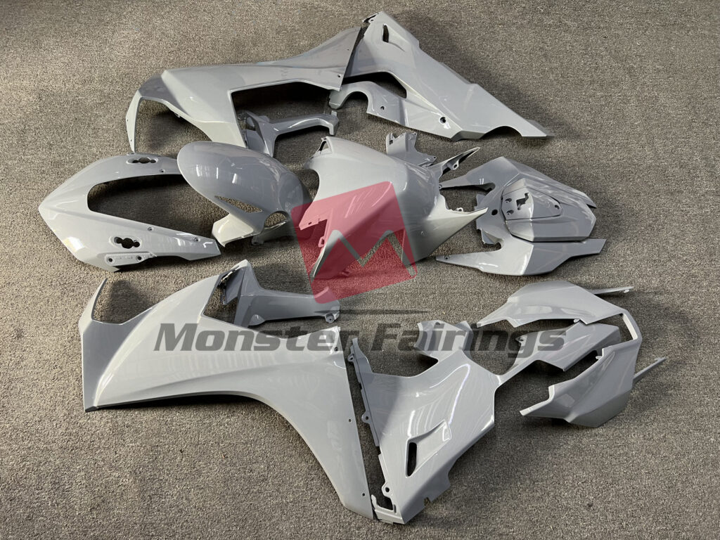 2017 - 2025 Honda CBR1000RR Gloss Nardo Gray fairing set - ABS injection, custom painted by Monster Fairings