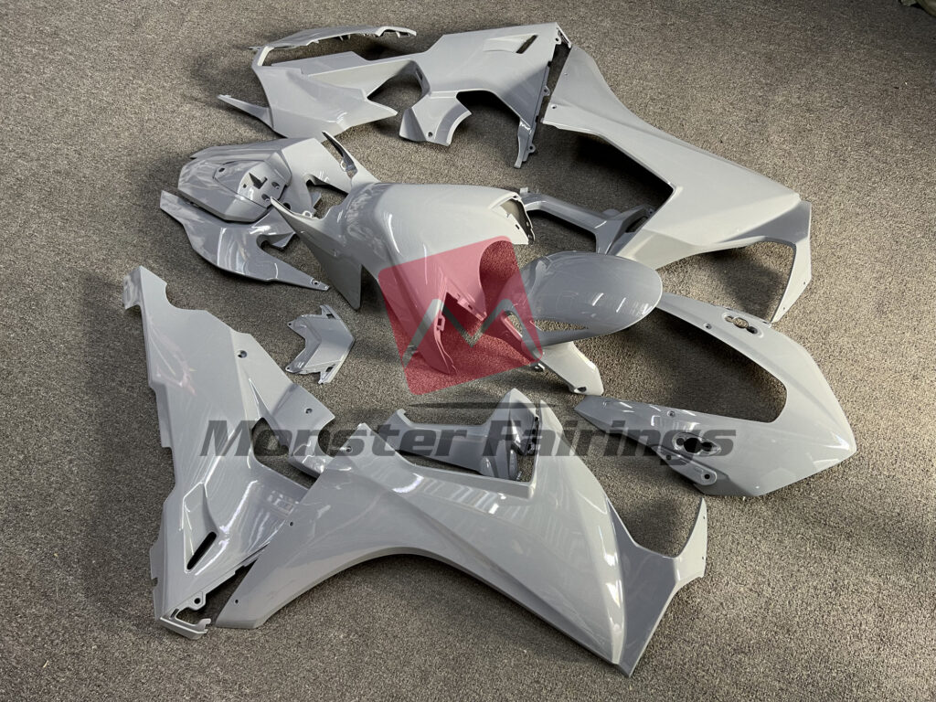 Honda CBR1000RR custom ABS fairings 2017 - 2025 in Gloss Nardo Gray - durable replacement kit, Monster Fairings