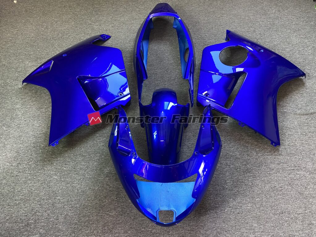 Honda CBR1100XX 1999 - 2007 Deep Blue ABS fairings - custom motorcycle bodywork kit by Monster Fairings