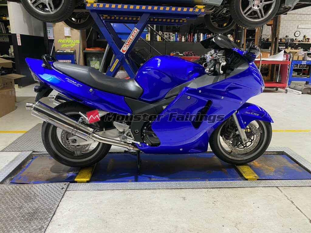 Honda CBR1100XX 1999 - 2007 ABS fairings, Deep Blue - high - quality motorcycle kit by Monster Fairings