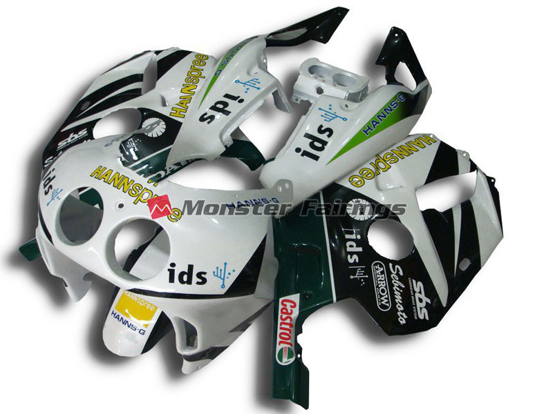 Honda CBR250RR 1990 - 1998 Hannspree ABS fairings - custom motorcycle bodywork kit by Monster Fairings