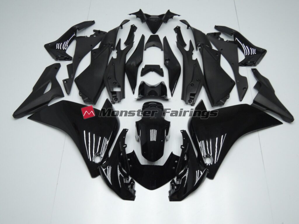 Honda CBR250RR 2011 - 2014 Gloss Black ABS fairings - custom motorcycle bodywork kit by Monster Fairings