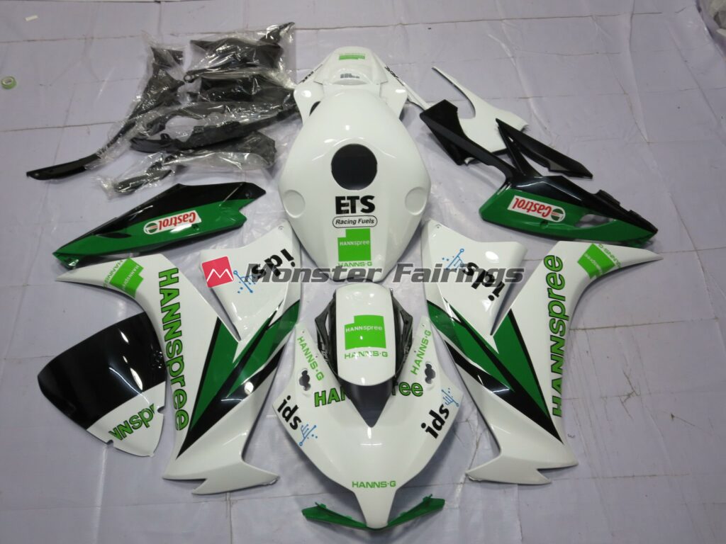 Honda CBR1000RR 2012 - 2016 Hannspree Castrol ABS fairings - custom motorcycle bodywork kit by Monster Fairings
