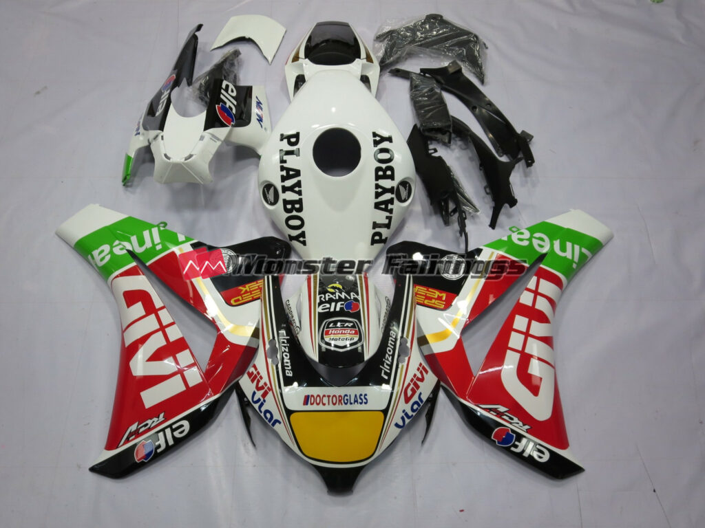Honda CBR1000RR 2008 - 2011 Playboy ABS fairings - custom motorcycle bodywork kit by Monster Fairings
