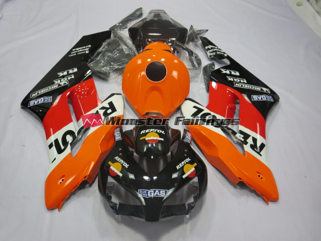 Honda CBR1000RR 2004 - 2005 Repsol Design ABS fairings - custom motorcycle bodywork kit by Monster Fairings