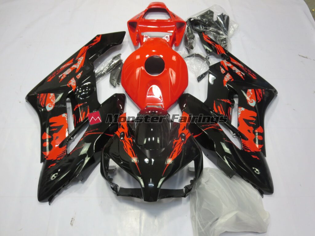 Honda CBR1000RR 2004 - 2005 Red Le Mis ABS fairings - custom motorcycle bodywork kit by Monster Fairings