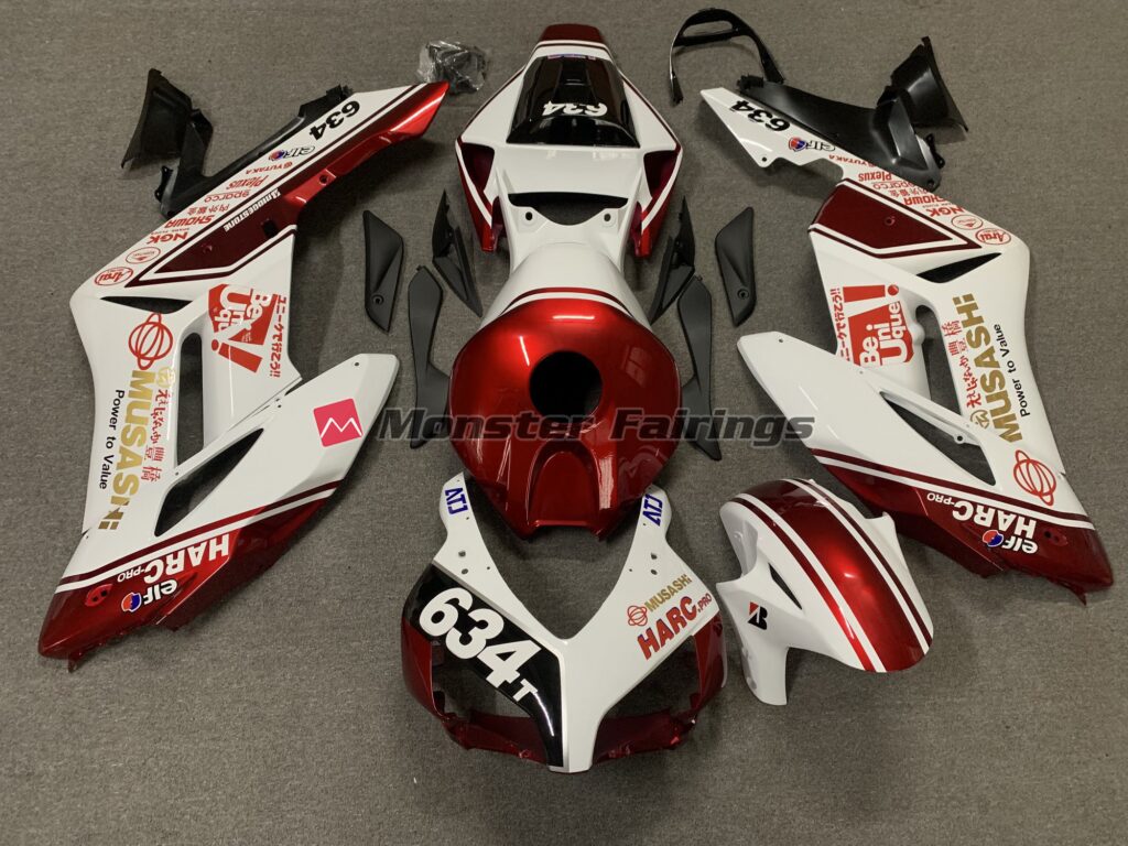 Honda CBR1000RR 2004 - 2005 Musashi ABS fairings - custom motorcycle bodywork kit by Monster Fairings