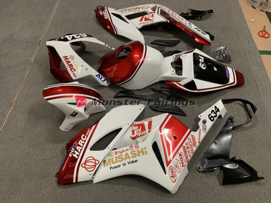 Musashi ABS fairings for Honda CBR1000RR 2004 - 2005 - premium OEM fit kit by Monster Fairings