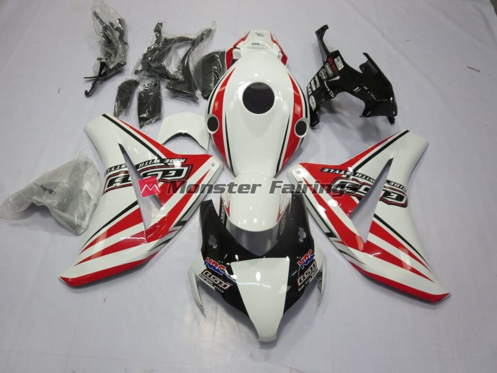 Honda CBR1000RR 2008 - 2011 HRC Style ABS fairings - custom motorcycle bodywork kit by Monster Fairings