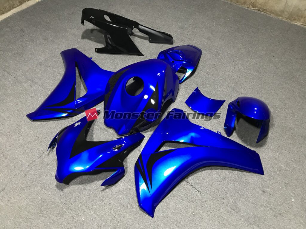 2008 - 2011 Honda CBR1000RR Deep Blue fairing set - ABS injection, custom painted by Monster Fairings