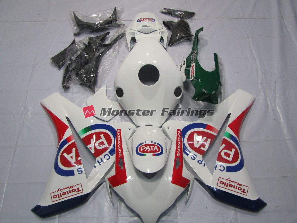 Honda CBR1000RR 2008 - 2011 Pata Castrol ABS fairings - custom motorcycle bodywork kit by Monster Fairings