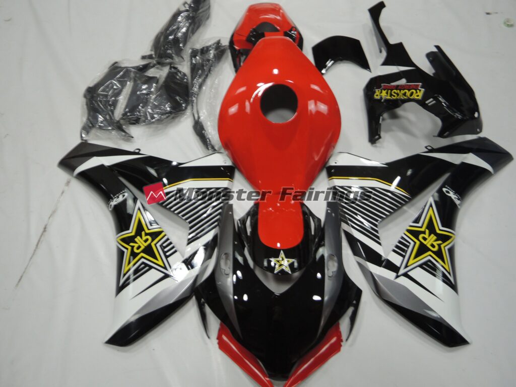 Honda CBR1000RR 2008 - 2011 RockStar Style ABS fairings - custom motorcycle bodywork kit by Monster Fairings