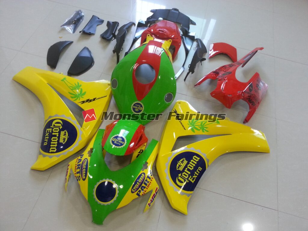 Honda CBR1000RR 2008 - 2011 New Corona ABS fairings - custom motorcycle bodywork kit by Monster Fairings