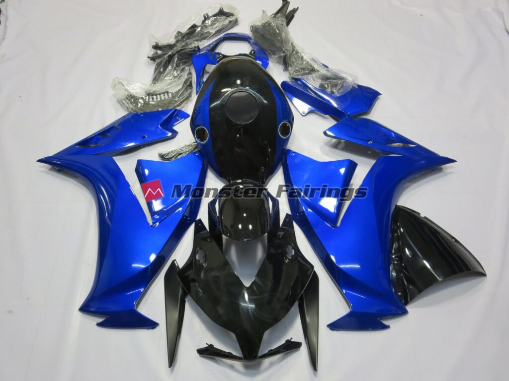 Honda CBR1000RR 2012 - 2016 Blue and Black ABS fairings - custom motorcycle bodywork kit by Monster Fairings