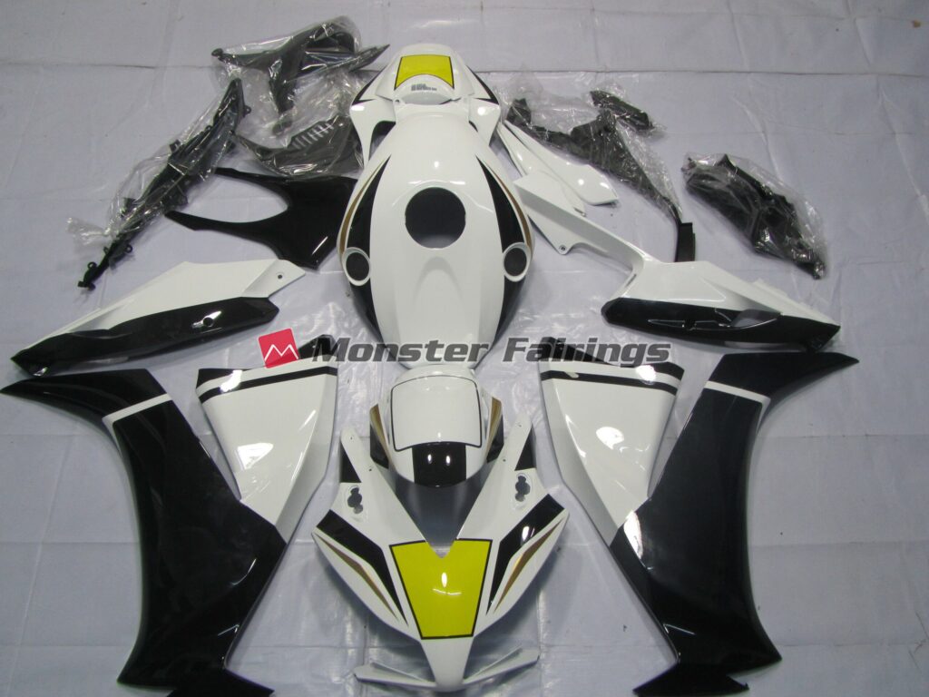 Honda CBR1000RR 2012 - 2016 Black and White ABS fairings - custom motorcycle bodywork kit by Monster Fairings