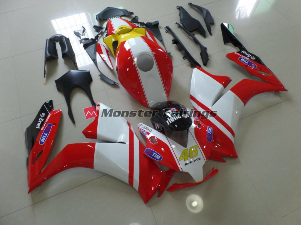 Honda CBR1000RR 2012 - 2016 Ducati Style ABS fairings - custom motorcycle bodywork kit by Monster Fairings