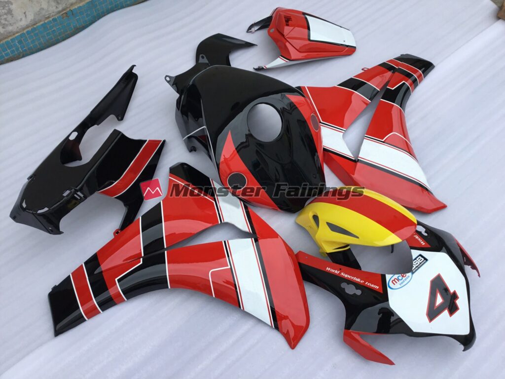 Honda Racing ABS fairings for Honda CBR1000RR 2008 - 2011 - premium OEM fit kit by Monster Fairings