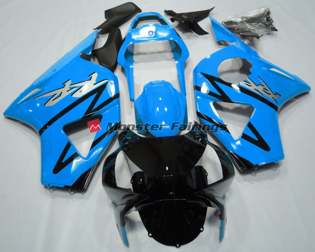 Honda CBR954RR 2002 - 2003 Light Blue CBR Style ABS fairings - custom motorcycle bodywork kit by Monster Fairings