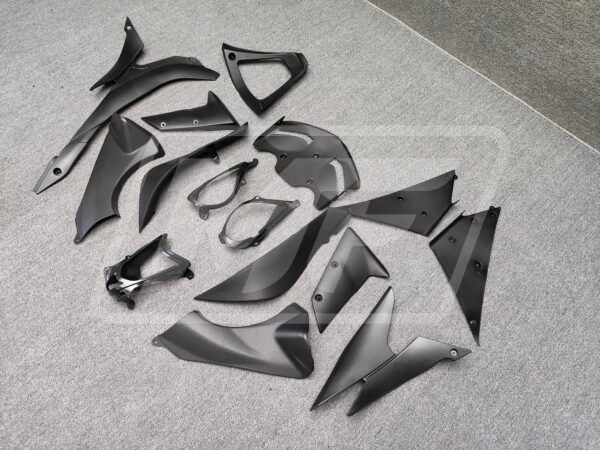 Monster Fairings ABS fairing kit for Kawasaki ZX6R 2007 - 2008 - Matte Fuchsia, precise OEM fit