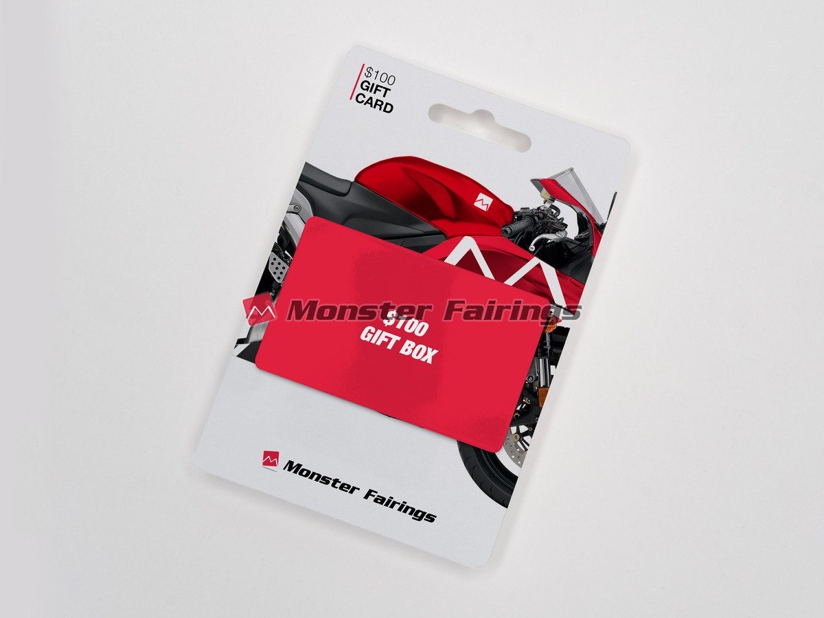 Valentine's Day Gift Card Monster Fairings