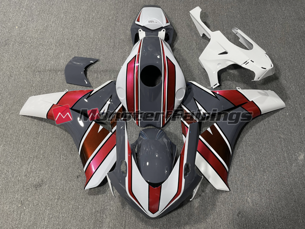Honda CBR1000RR 2008 - 2011 Red Mix ABS fairings - custom motorcycle bodywork kit by Monster Fairings