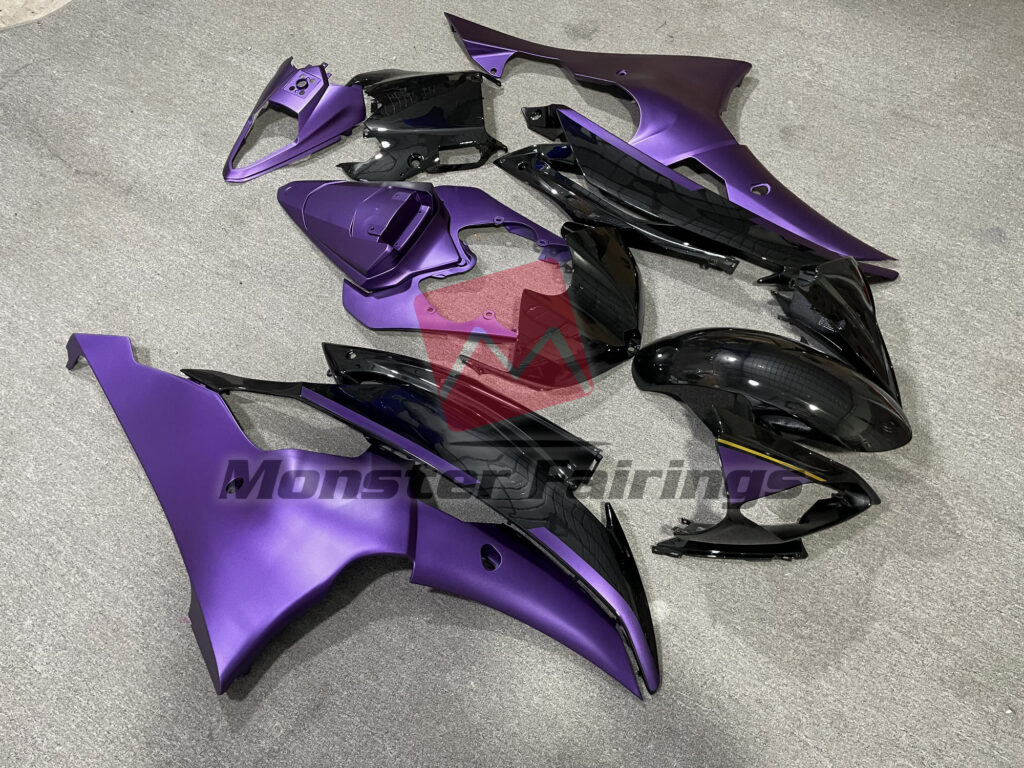Matte Purple ABS fairings for Yamaha R6 2008 - 2016 - premium OEM fit kit by Monster Fairings