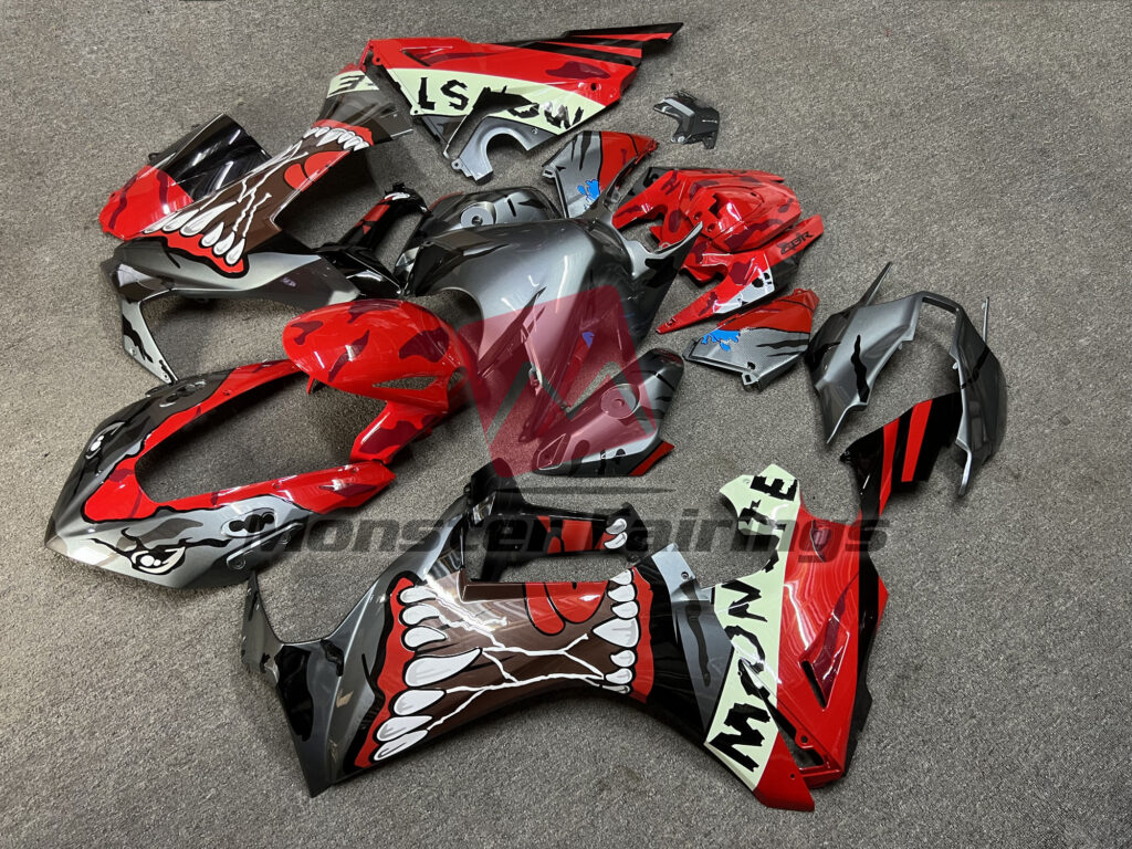 Monster Red ABS fairings for Honda CBR1000RR 2017 - 2025 - premium OEM fit kit by Monster Fairings