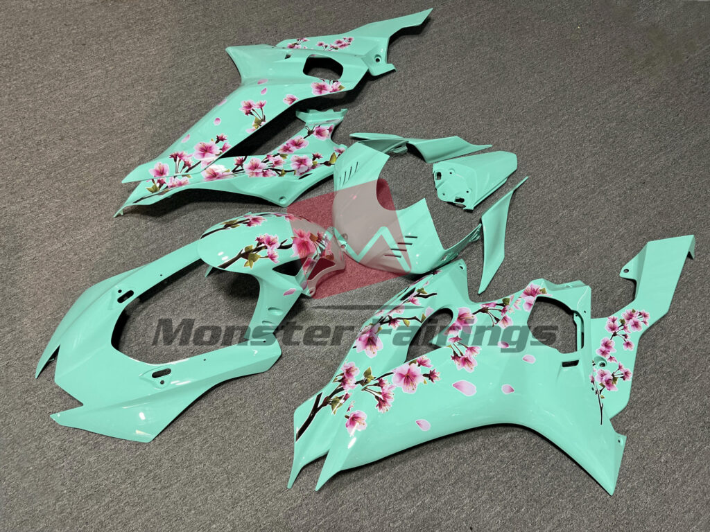 Yamaha R6 custom ABS fairings 2017 - 2022 in Gloss Arizona Tea - durable replacement kit, Monster Fairings