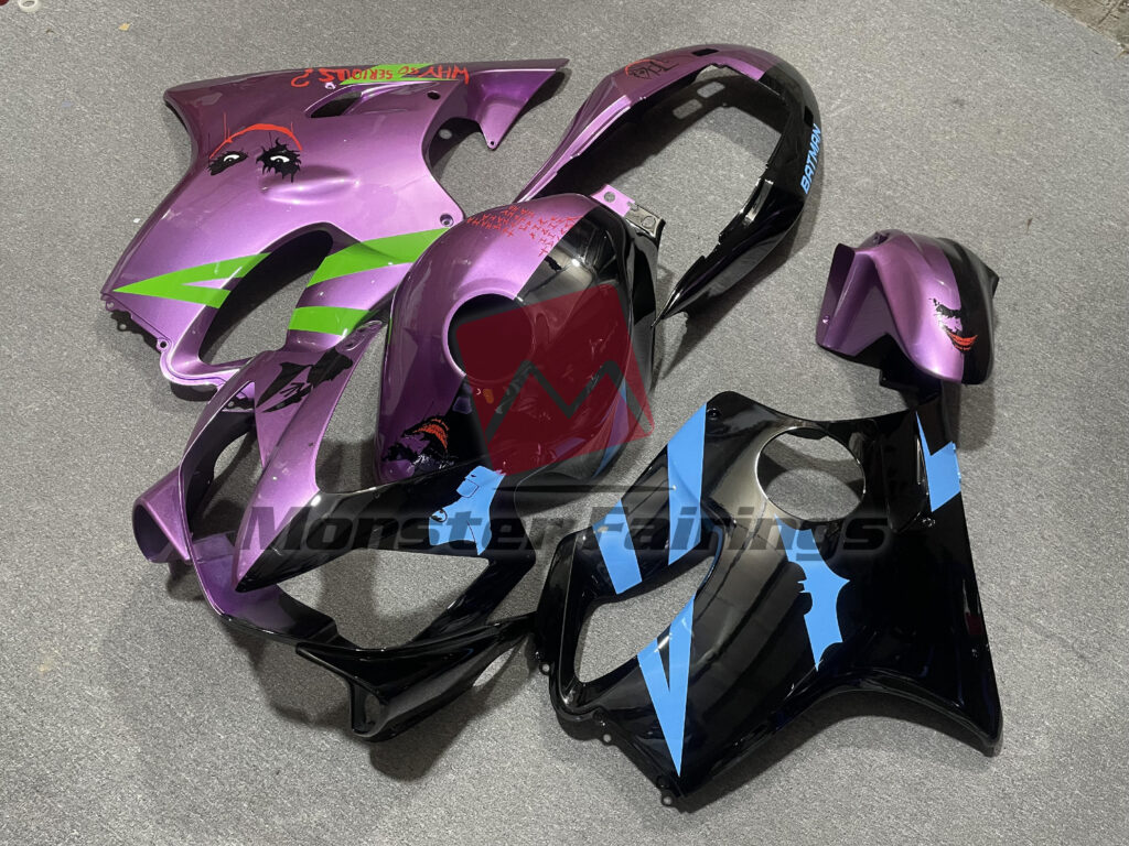 Gloss Batman & Joker ABS fairings for Honda CBR600 F4i 2004 - 2007 - premium OEM fit kit by Monster Fairings
