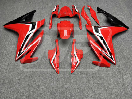 Honda CBR500R 2016-2018 Red Black OEM Style ABS Fairings | Monster Fairings