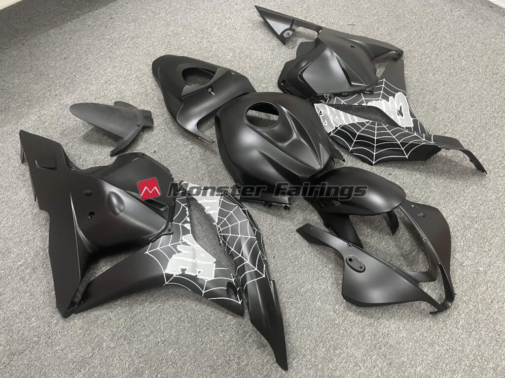 Matte Black Creature ABS fairings for Honda CBR600RR 2009 - 2012 - premium OEM fit kit by Monster Fairings