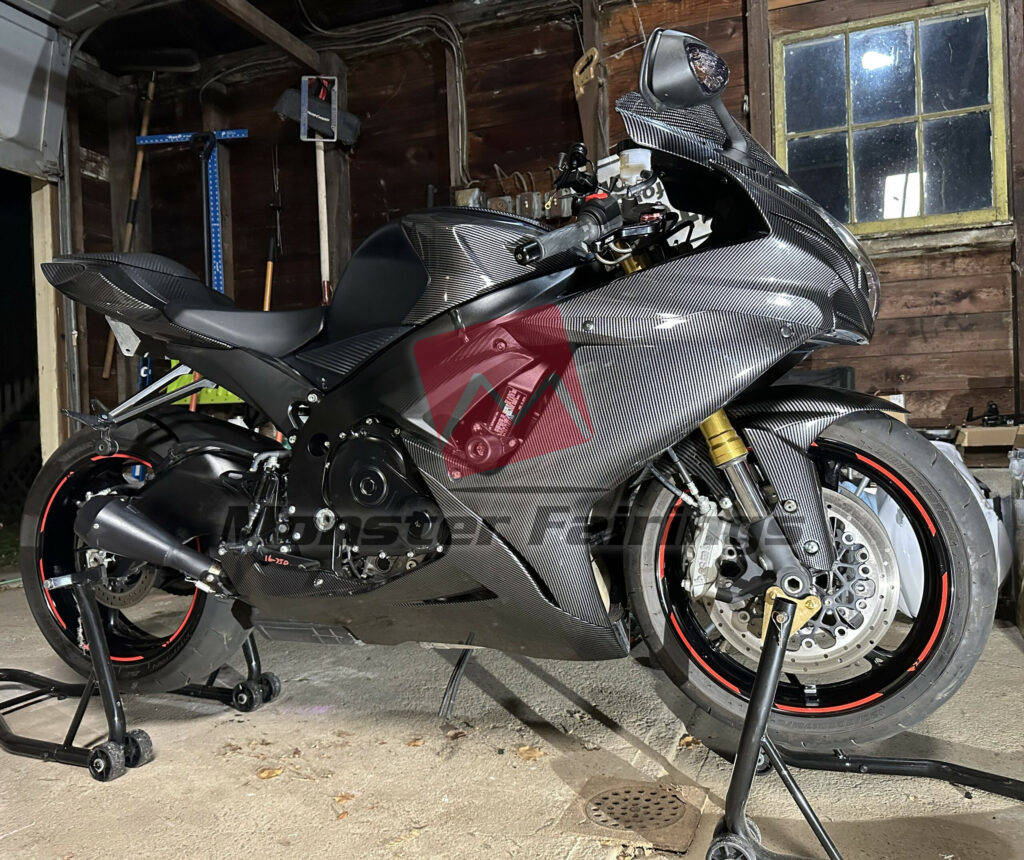 Monster Fairings ABS fairing kit for Suzuki GSXR 600 - 750 2011 - 2025 - Carbon Fiber Style, precise OEM fit