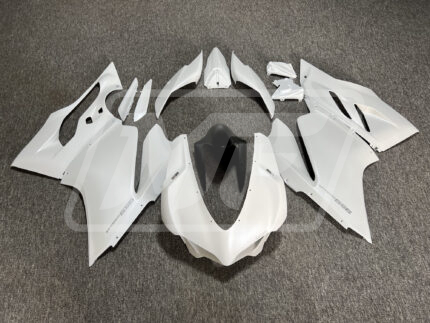 (IN STOCK TX) Ducati 959 Matte Pearl White ABS Fairings | Monster Fairings