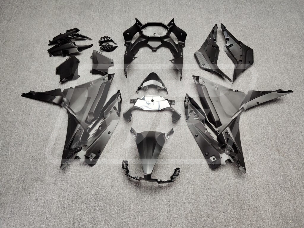 Gloss Purple & White ABS fairings for Honda CBR500R 2016 - 2018 - premium OEM fit kit by Monster Fairings