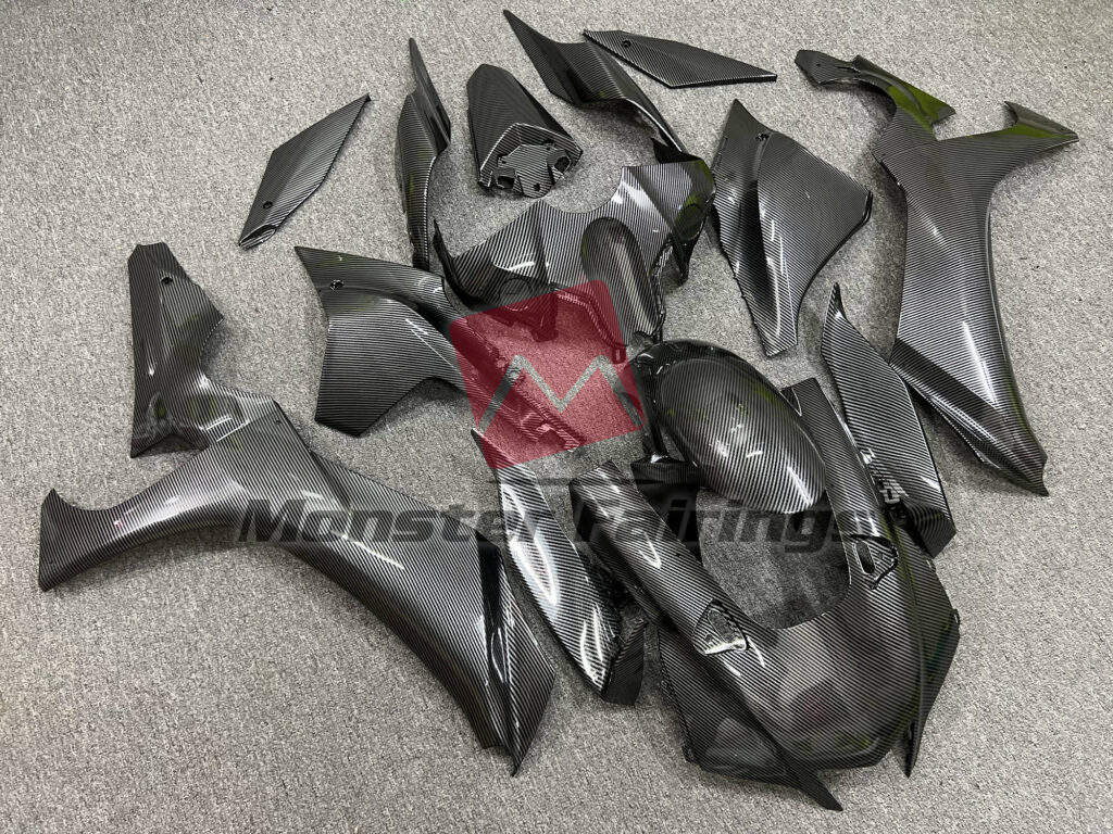 Full Carbon Fiber Style ABS fairings for Yamaha R1 2020 - 2025 - premium OEM fit kit by Monster Fairings