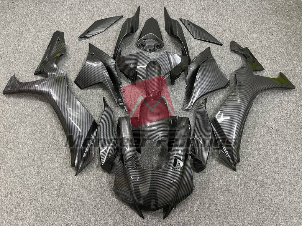Yamaha R1 2020 - 2025 Full Carbon Fiber Style ABS fairings - custom motorcycle bodywork kit by Monster Fairings